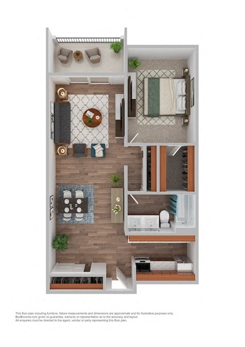 1x1 860sqft Los Altos Towers Apartment in Albuquerque New Mexico